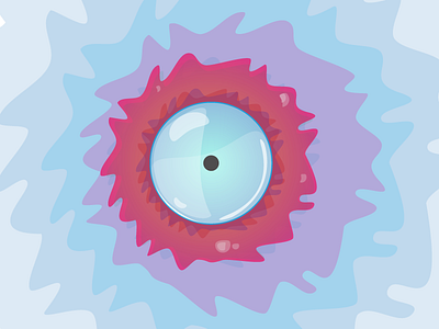 Look at me bro amoeba eye