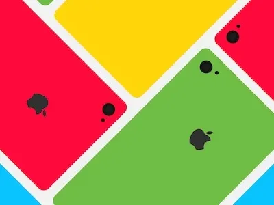 iPhone 5C Colour 5c bright color flat iphone primary