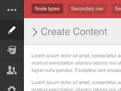 Nav Bar bar entypo interface nav navigation red