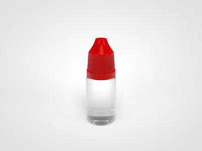 Test render - bottle 3d bottle liquid
