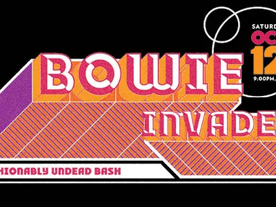 Bowie Type illustration poster type