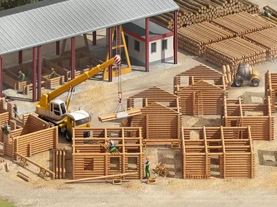 Wooden construction build closeup construction map