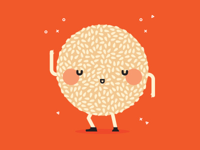 WIP: Buchi asian cuisine buchi character design chinese food illustration wip