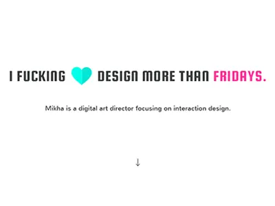 Portfolio clean flat design personal website photoshop portfolio ui ux web design