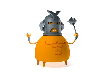 Alien Slug Overlord v2 3d 3d print c4d character cinema 4d model toy design