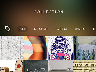 Collections app gui ios ios7 visn