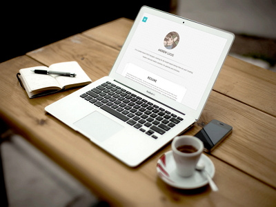Lucas - Resume \ Blog \ Portfolio \ WordPress blog creative cv lucas minimal personal portfolio rusume themeforest timeline wordpress