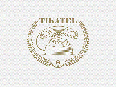 Tikatel 1ta brand hosseinyektapour logo mark tikatel