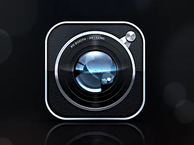 Second Icon XnBooth app apple camera icon ios iphone photo xnbooth
