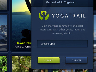 I like a little transparency app form invite ipad modal pop poses submit up yoga yogatrail