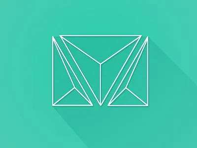 My Personal Logotype flat logotype longshadow