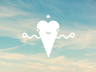 I'm in love and I don't care who knows it! illustration love monster