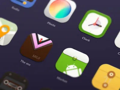 Icon2 cartoon design gui icon icons music sms theme ui