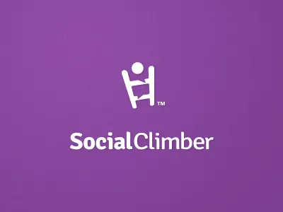 SocialClimber bubble chat climb climber community human ladder media purple social speak speech