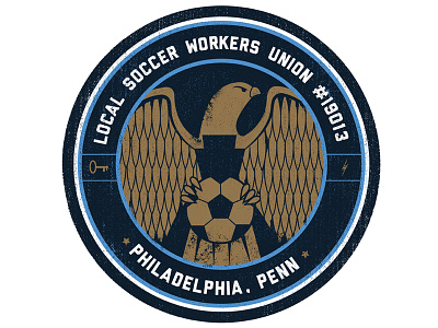 Philadelphia Union Shirt balls eagle illustration keystone soccer union