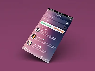 iPhone App Concept app iphone mobile search ui