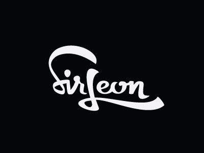 Sir Leon calligraphy handwritten leon letter lettering logo sir