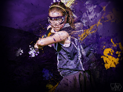 NH Tomahawk Girls Lacrosse illustration lacrosse photoshop sport ngin