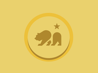 It's a bear bear icon illustration