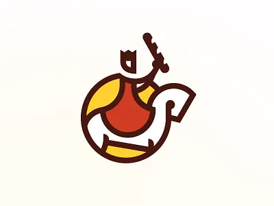 The Sandwich King animal branding corporate food horse identity illustration knight logo royal royalty sandwich