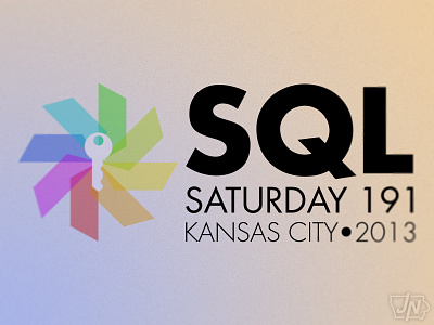 SQL Saturday 191 - Kansas City 2013 (Horizontal Version) brand event identity illustration kansas city logo sql