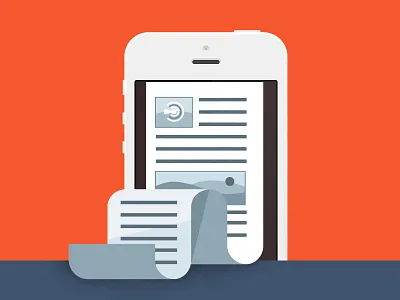 News icon illustration news