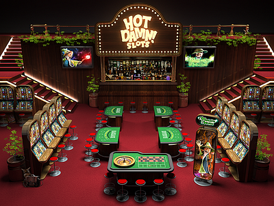 Hot Damn Lobby 3d