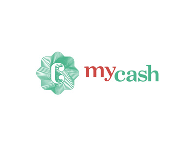 MyCash logo design c cash custom design finance financial green letter mark monogram logo logo design logo designer money pattern symbol