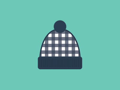 Beanie autumn beanie fluffy glyph hat icon illustration line minimal stroke warm winter