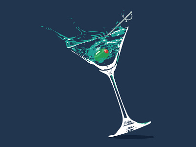 Breakfast of Champions breakfast champions illustration kutan kutanural martini of olive ural