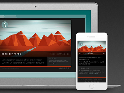 http://sethterpstra.com multi device portfolio responsive ui ux web