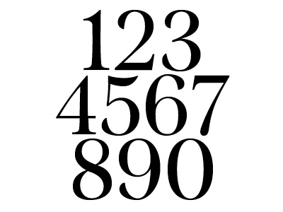I hate drawing numbers.