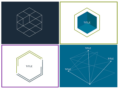 Geometric Styles clean digital geometric grid motion