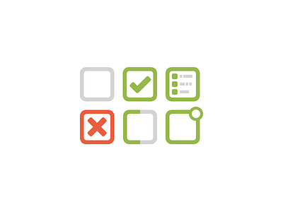 Tasks badge checked flat icons list tasks