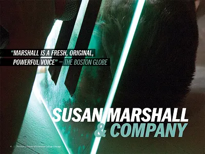 Backstage Fall 2013 columbia college chicago franklin gothic italics publication pull quote typography