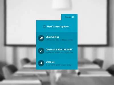 A few options. blue blur bold flat iconography menu