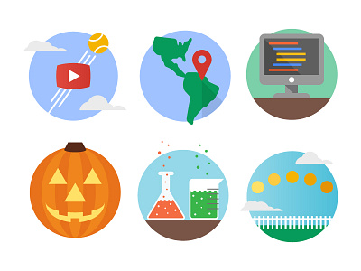 Tags google icons illustration illustrator vector