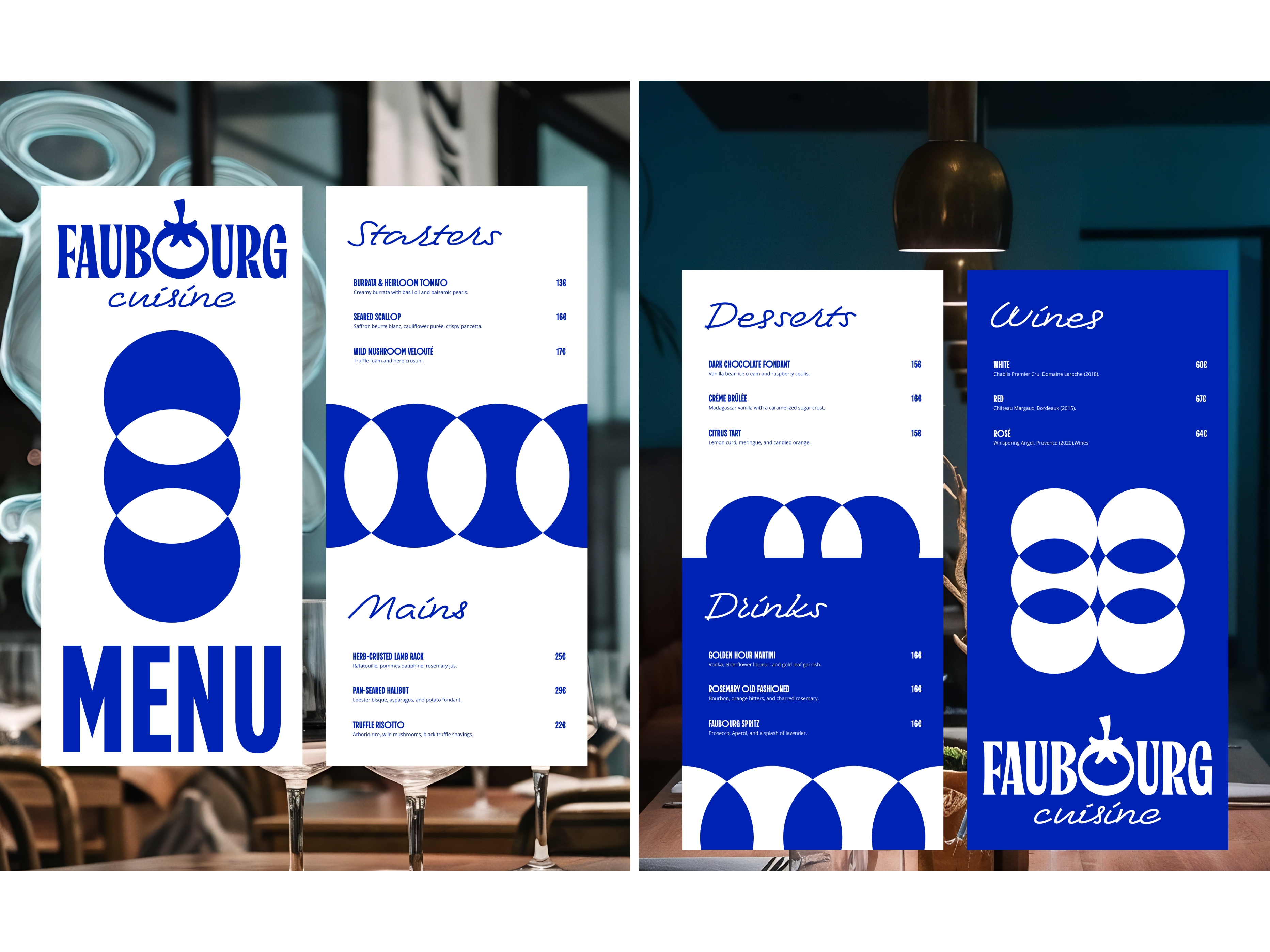 Example of Menu/Catalog/Brochure/Flyer Design
