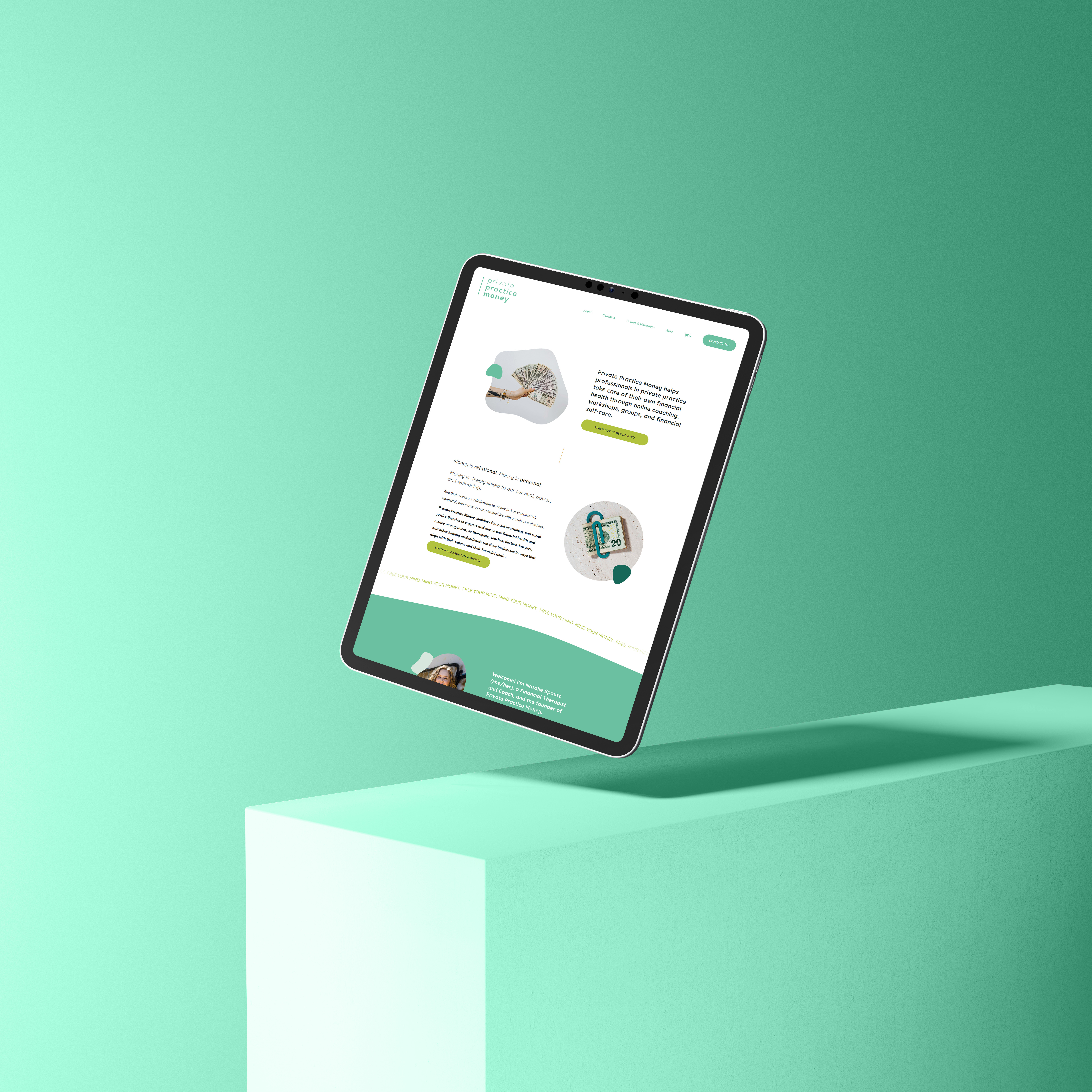 Example of Brand + Website Design