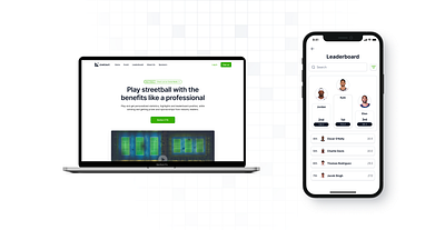 LiveCourt - Seamless Player Experience basketball design digital transformation dribbble gamification leaderboard livecourt mobile sports truemen ui ux web design