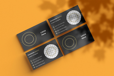 Minimal Business Card Design. design