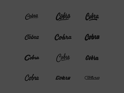 Cobra Golf Scripts cobra golf golf handlettering handtype hashtaglettering lettering process vector vectormachine