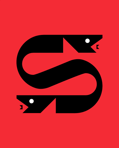 SNAKE 2025 animal logo letter s logo logocombination logodesign logogram logotype snake design snake logo year of snake