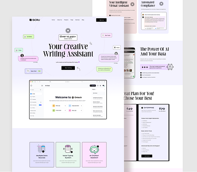 AI Content Writing Assistant agency ai ai writer creative agency graphic design ui ux virtual assistants writing assistant