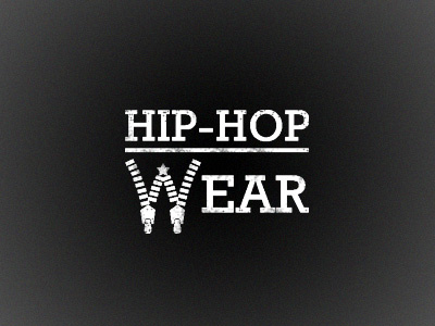 Hip-Hop Wear bw dark hip hop logo rap wear