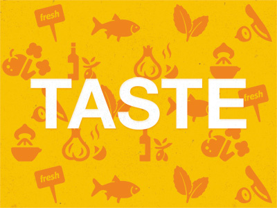 Taste pattern pictogram