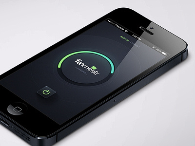 fanmeetr Application android app application flat interface ios iphone mobile phone ui