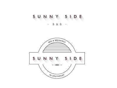 Sunny Side brand design identity logo