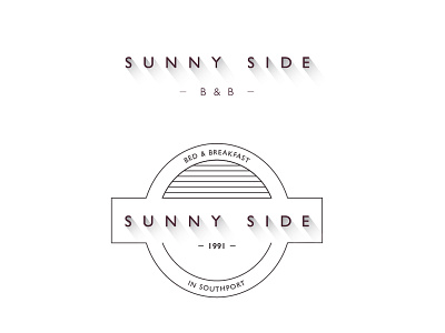 Sunny Side brand design identity logo