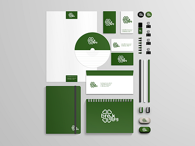 Stationary Branding - Break a Leg brand branding break a leg logo stationary